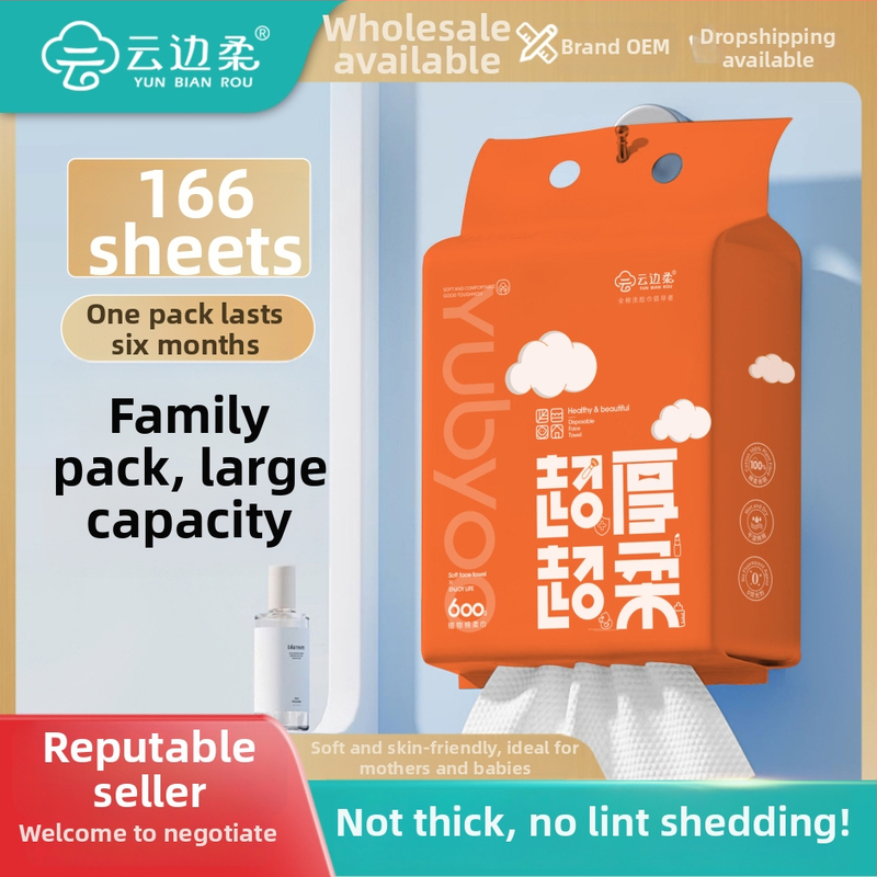 Τοίχο–εγκαταστημένης μιας χρήσης πετσέτα προσώπου – μαλακή, παχιά από ίνες βισκόζης, κρεμάμενο με μηχανισμό τράβηγμα, κατάλληλη για βρέφη