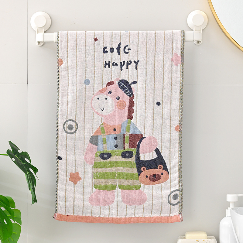 Ručník za tijelo i lice od čiste pamuka gazirana Jacquard, 40s pređa, težina 80-100 g