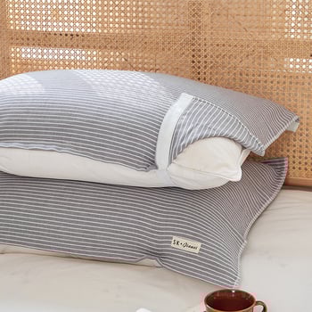 Jastučnica od 100% pamuka s fiksnim trakama, protuklizna, dizajn jedinstvene konstrukcije