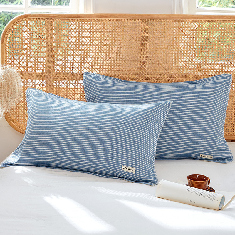 Jastučnica od 100% pamuka s fiksnim trakama, protuklizna, dizajn jedinstvene konstrukcije