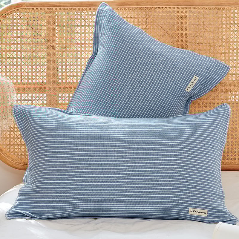 Jastučnica od 100% pamuka s fiksnim trakama, protuklizna, dizajn jedinstvene konstrukcije