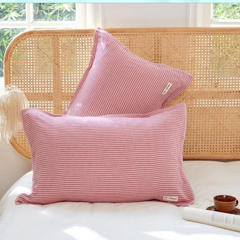 Jastučnica od 100% pamuka s fiksnim trakama, protuklizna, dizajn jedinstvene konstrukcije