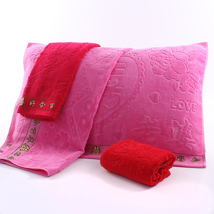 Jastućna krpa za vjenčanje, nezvini pređa, otisnuti logotip, mogućnost prilagodbe obrade, licencirana privatna oznaka