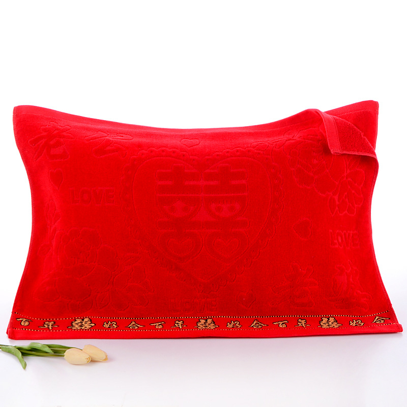 Jastućna krpa za vjenčanje, nezvini pređa, otisnuti logotip, mogućnost prilagodbe obrade, licencirana privatna oznaka