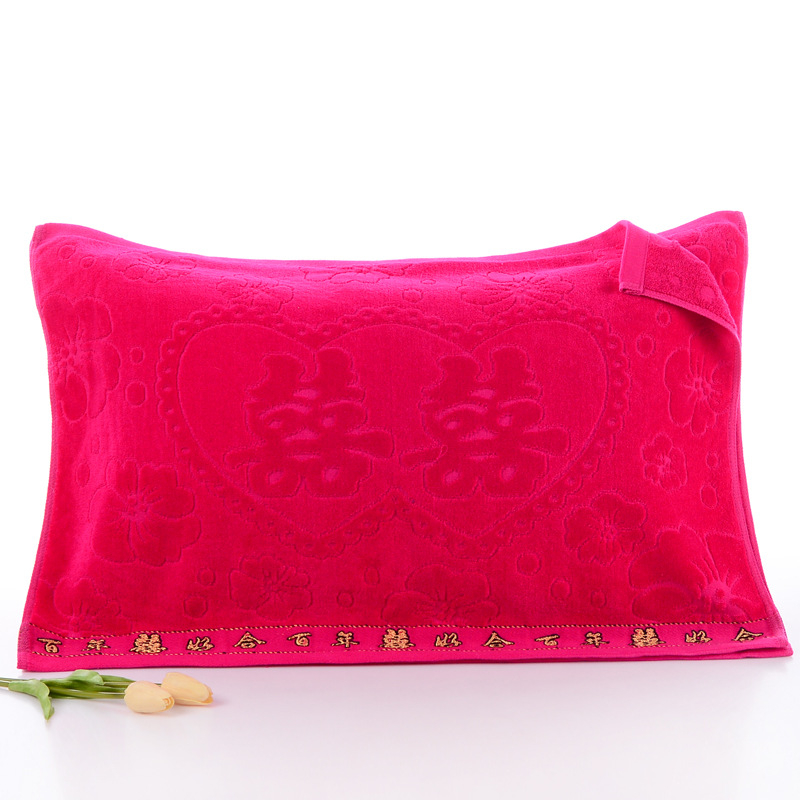 Jastućna krpa za vjenčanje, nezvini pređa, otisnuti logotip, mogućnost prilagodbe obrade, licencirana privatna oznaka