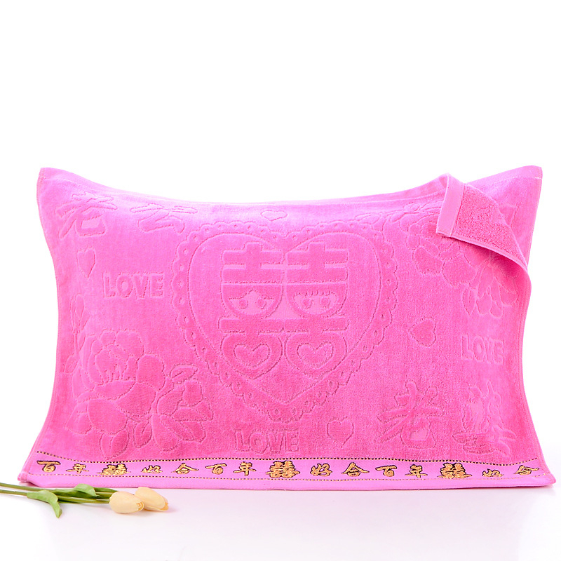 Jastućna krpa za vjenčanje, nezvini pređa, otisnuti logotip, mogućnost prilagodbe obrade, licencirana privatna oznaka