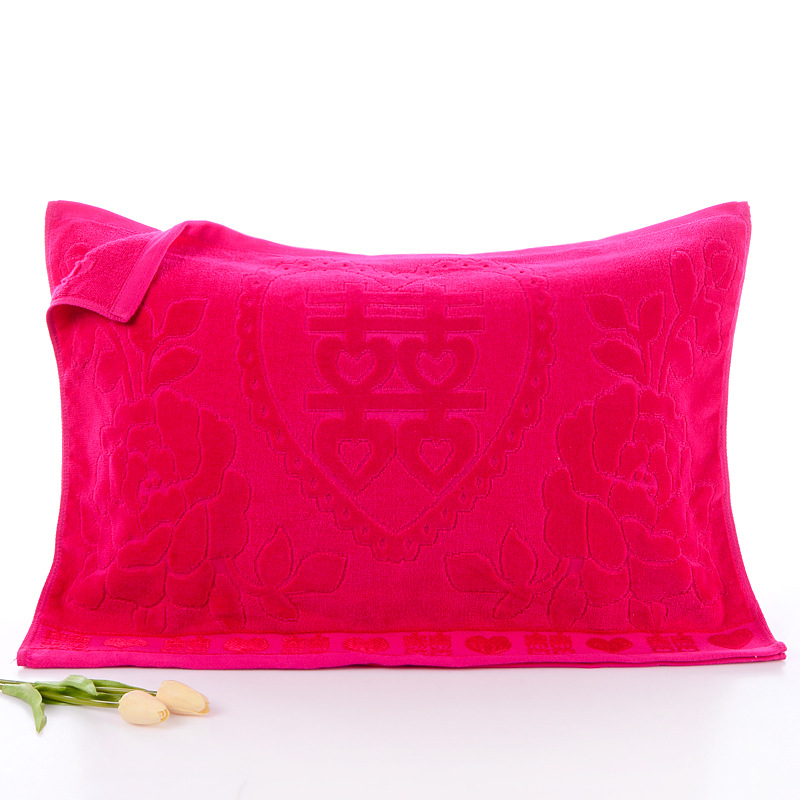 Jastućna krpa za vjenčanje, nezvini pređa, otisnuti logotip, mogućnost prilagodbe obrade, licencirana privatna oznaka