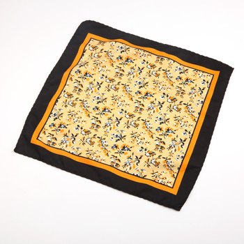 Μαντήλι τσέπης για άνδρες | Πολυεστερικό νήμα | Λουλουδάτο μοτίβο | Χαλαρό στυλ