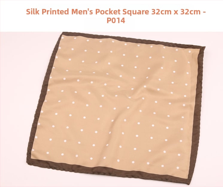 Μαντήλι τσέπης για άνδρες | Πολυεστερικό νήμα | Λουλουδάτο μοτίβο | Χαλαρό στυλ