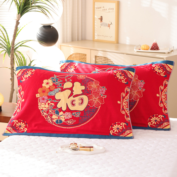 Set dviju navlaka za jastuke od 100% pamuka, osam slojeva gaze, mekane i upijajuće, stil za par