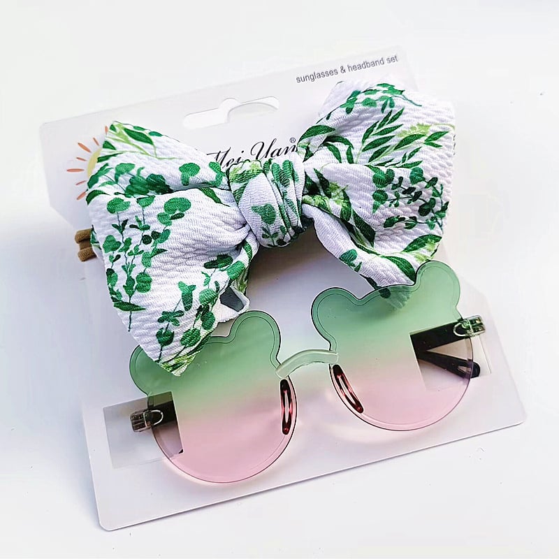 Παιδικά γυαλιά ηλίου χωρίς σκελετό με κορδέλα για τα μαλλιά – σχέδιο Μίκυ Μάους (UV προστασία, υλικό πλαστικό/ρητίνη, 0–6 ετών, σειρά Toy Story)