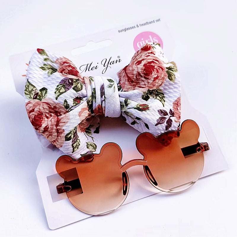 Παιδικά γυαλιά ηλίου χωρίς σκελετό με κορδέλα για τα μαλλιά – σχέδιο Μίκυ Μάους (UV προστασία, υλικό πλαστικό/ρητίνη, 0–6 ετών, σειρά Toy Story)