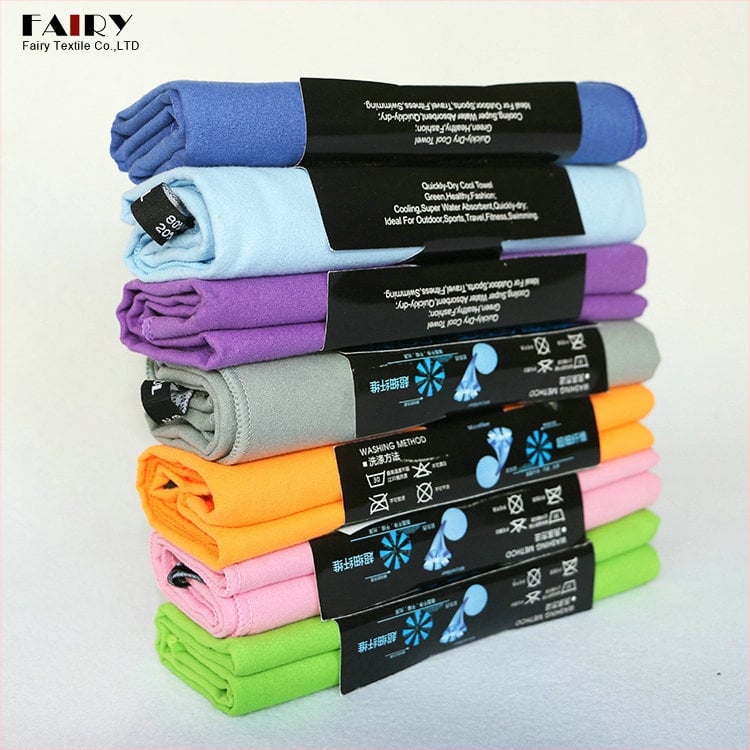 Αθλητική πετσέτα - Μικροΐνες, γρήγορο στέγνωμα, πολυλειτουργική, 200GSM, χτενισμένη κλωστή, κέντημα/εκτύπωση/τζακάρ, προσαρμογή λογοτύπου