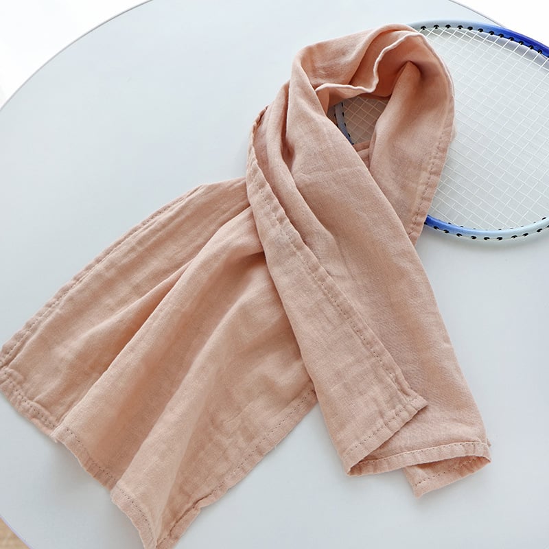 Αθλητική πετσέτα από 100% βαμβάκι, γάζα ελαφριά και απορροφητική, με ύφανση από μία κλωστή, 40s, 48 g, δυνατότητα εκτύπωσης λογότυπου