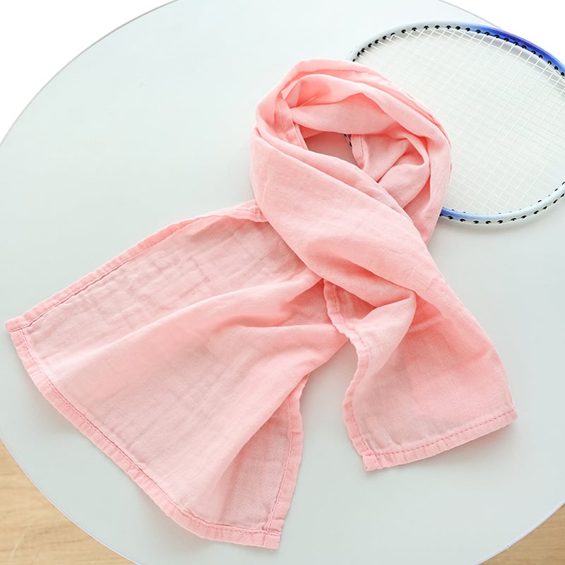 Αθλητική πετσέτα από 100% βαμβάκι, γάζα ελαφριά και απορροφητική, με ύφανση από μία κλωστή, 40s, 48 g, δυνατότητα εκτύπωσης λογότυπου