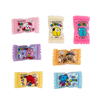Smola DIY dodaci — cartoon uzorak; Materijal: plast/smola; Obrada: tiskanje; Stil: casual; Marka: Pretty Fox Jewelry