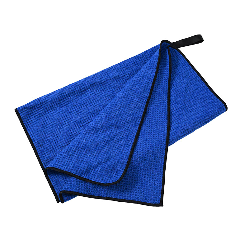 Πετσέτα γκολφ με άκρη με γάντζο - πολυεστέρας, γρήγορο στέγνωμα, υψηλή απορροφητικότητα, επιλογές κεντήματος ή εκτύπωσης