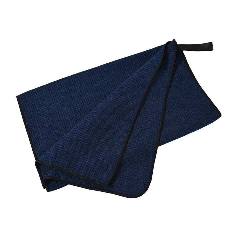 Πετσέτα γκολφ με άκρη με γάντζο - πολυεστέρας, γρήγορο στέγνωμα, υψηλή απορροφητικότητα, επιλογές κεντήματος ή εκτύπωσης