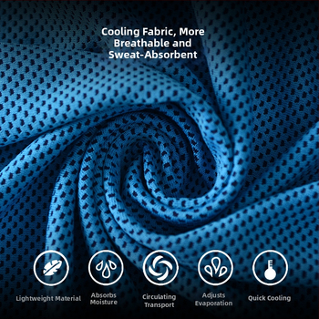 Grace/Jielia Αθλητική Πετσέτα – Νάιλον αθλητική πετσέτα, γρήγορο στέγνωμα, απορρόφηση ιδρώτα σε 5–10 δευτερόλεπτα, βάρος 50 g