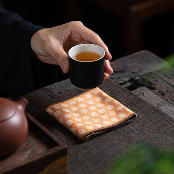 Tee käterätt, puuvill-linasegu, Guanlan bränd, imendumine 16-20s