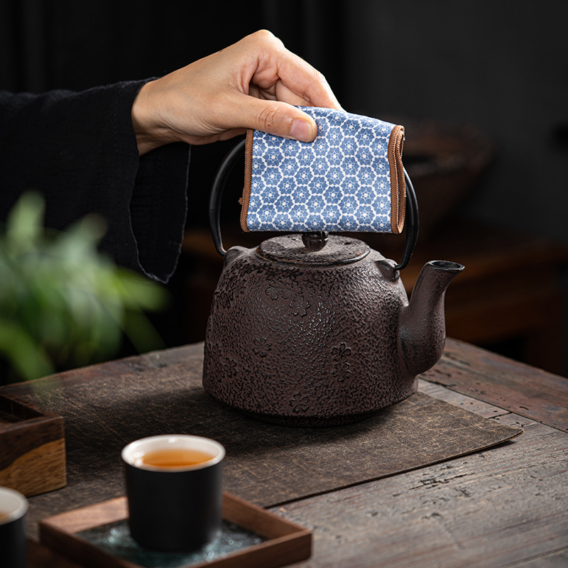 Tee käterätt, puuvill-linasegu, Guanlan bränd, imendumine 16-20s