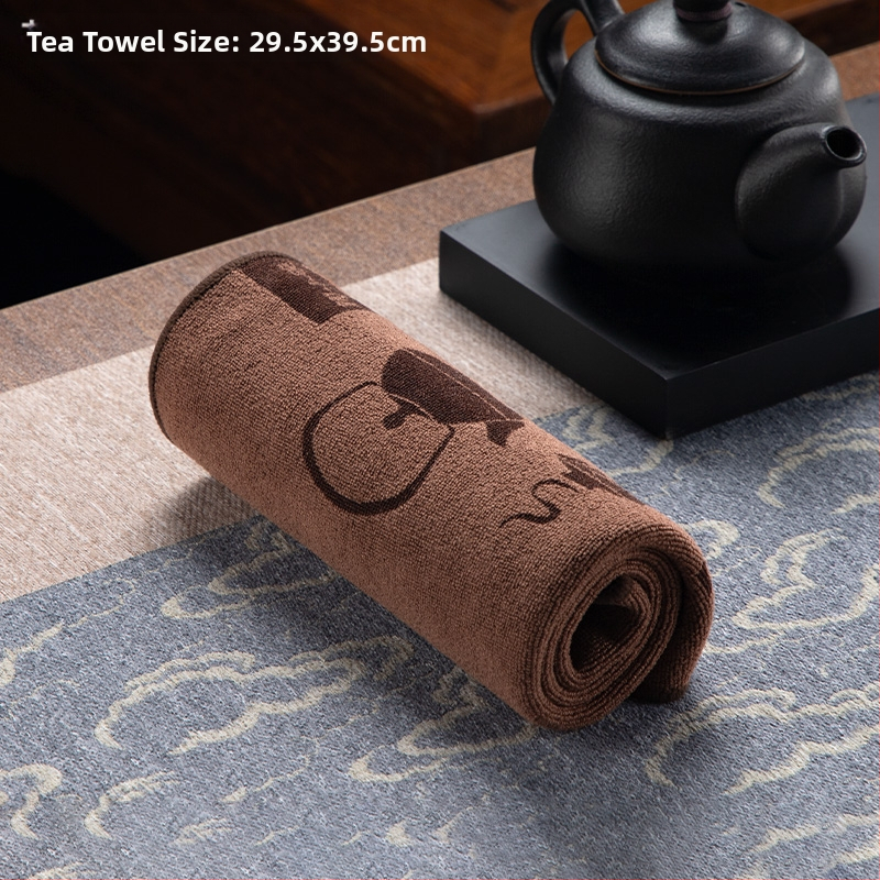 Πετσέτα για τσάι με μοτίβο από μεταξωτό λουλούδι, στυλ Τζιανσουάι, γενικού τύπου, ποιότητα πρώτης κατηγορίας