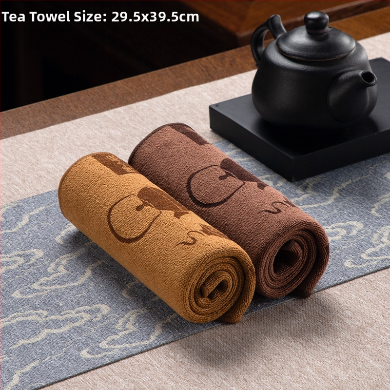 Πετσέτα για τσάι με μοτίβο από μεταξωτό λουλούδι, στυλ Τζιανσουάι, γενικού τύπου, ποιότητα πρώτης κατηγορίας