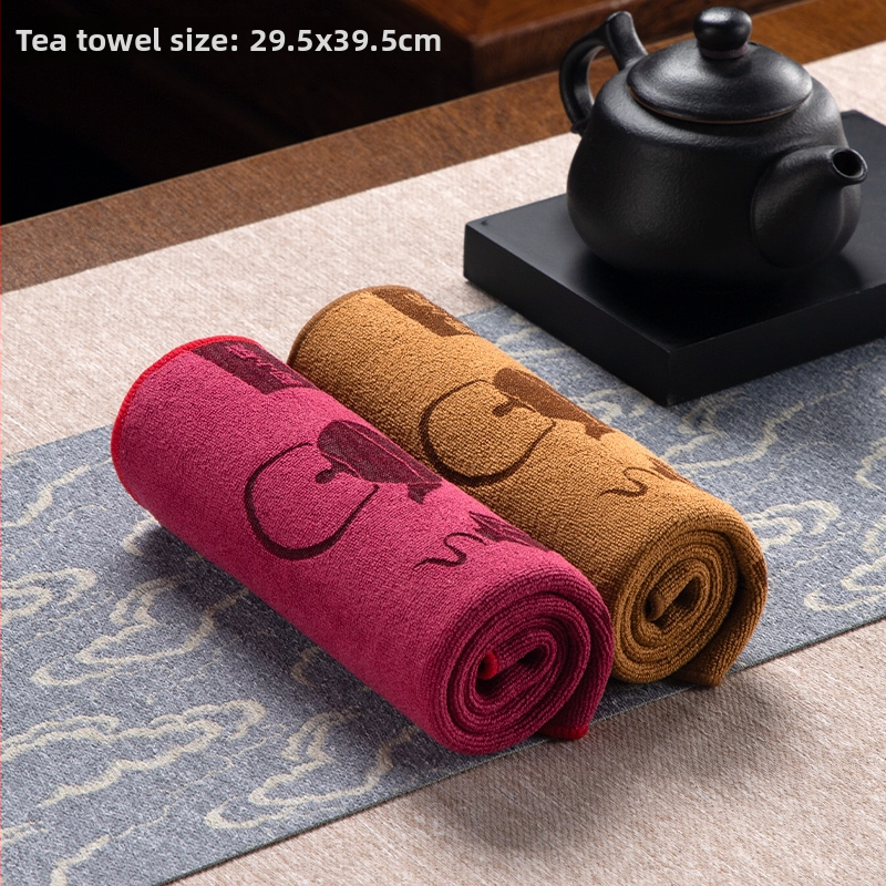 Πετσέτα για τσάι με μοτίβο από μεταξωτό λουλούδι, στυλ Τζιανσουάι, γενικού τύπου, ποιότητα πρώτης κατηγορίας