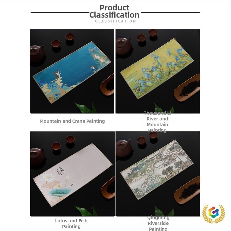 Μεταλλικό χαλάκι τσαγιού από ανοξείδωτο ατσάλι (304) – κινεζικό στυλ, Κατηγορία Jianshui