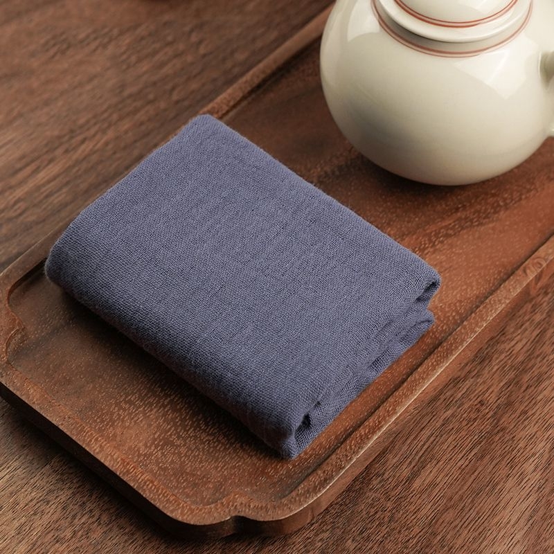 Πετσέτα τραπεζιού τσαγιού — βαμβάκι και λινό, για τελετή τσαγιού, Zen στυλ (Ξύλινο υλικό; Νέο κινεζικό στυλ; Χωρίς συσκευασία; Χωρίς λογότυπο)