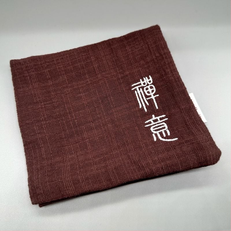 Памучна чайна кърпа с бродерия, 330 g, абсорбция 5-10 сек