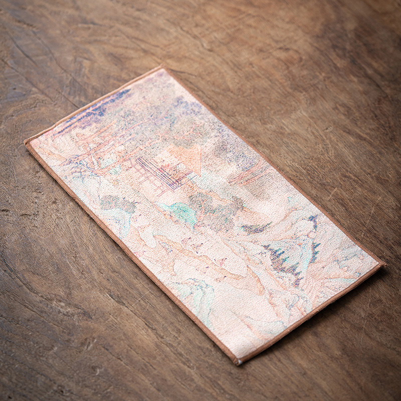 Nine Carpenter Wind πετσέτα για τσάι, υλικό σουέντ, προέλευση Ντεχουά, συσκευασία σε OPP σακούλα