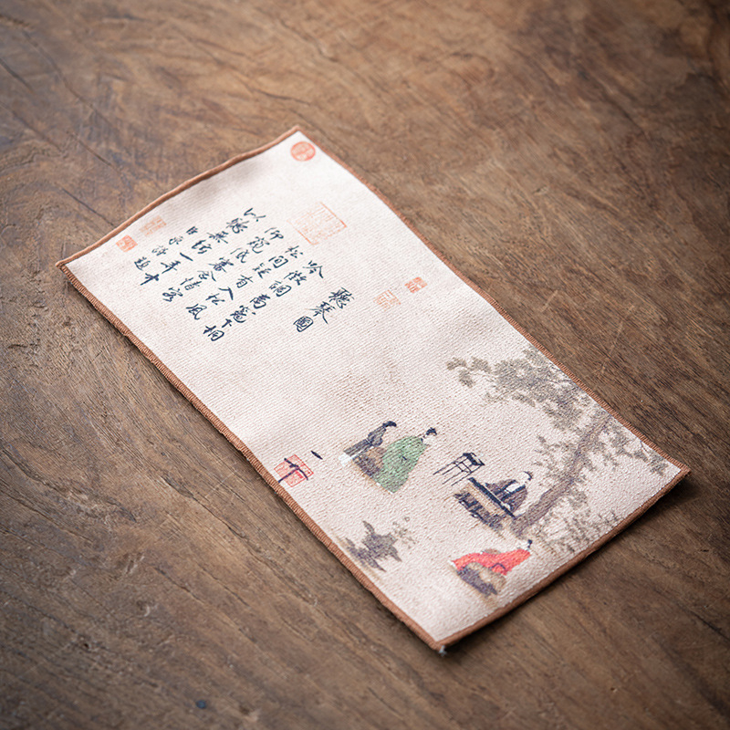 Nine Carpenter Wind πετσέτα για τσάι, υλικό σουέντ, προέλευση Ντεχουά, συσκευασία σε OPP σακούλα