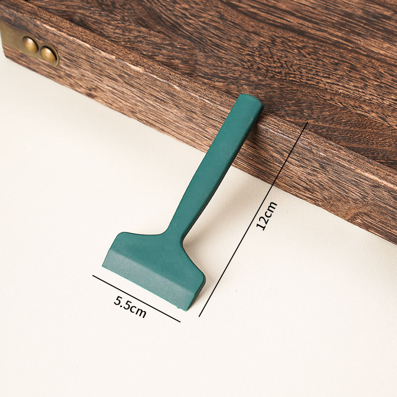 Ανοξέιδωτο κλιπ τσαγιού με ενσωματωμένες πένσες και ξύστρα – μοντέρνος μινιμαλιστικός σχεδιασμός, συσκευασία σε κουτί δώρου, 0.1 kg