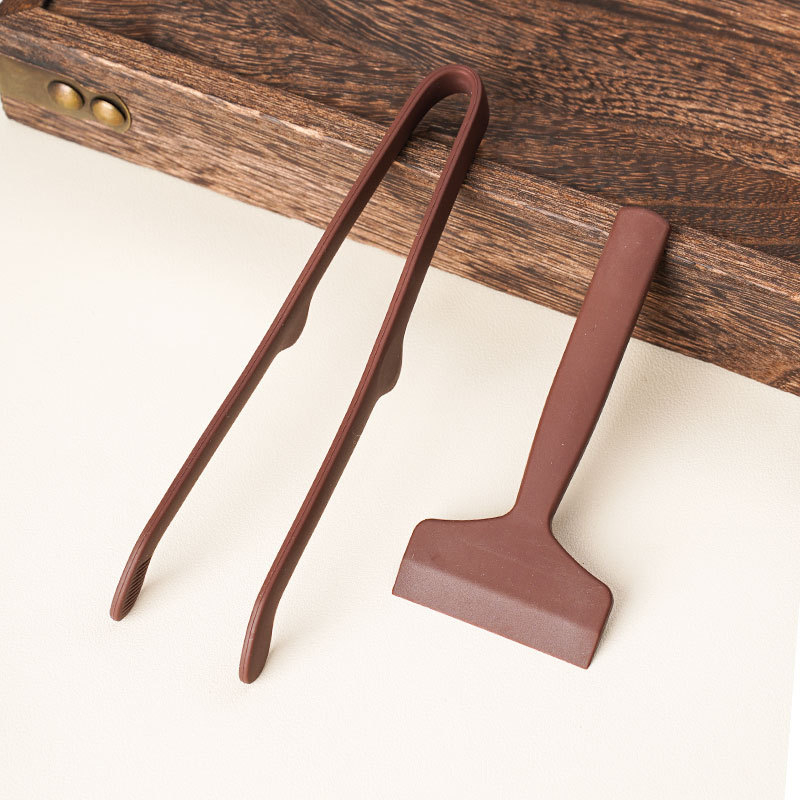 Ανοξέιδωτο κλιπ τσαγιού με ενσωματωμένες πένσες και ξύστρα – μοντέρνος μινιμαλιστικός σχεδιασμός, συσκευασία σε κουτί δώρου, 0.1 kg