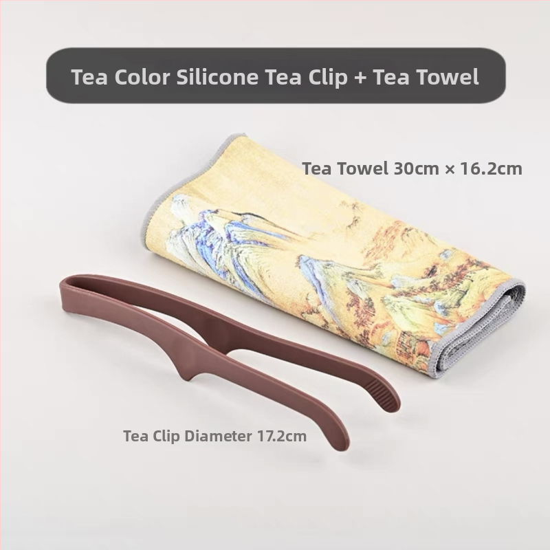 Ανοξέιδωτο κλιπ τσαγιού με ενσωματωμένες πένσες και ξύστρα – μοντέρνος μινιμαλιστικός σχεδιασμός, συσκευασία σε κουτί δώρου, 0.1 kg