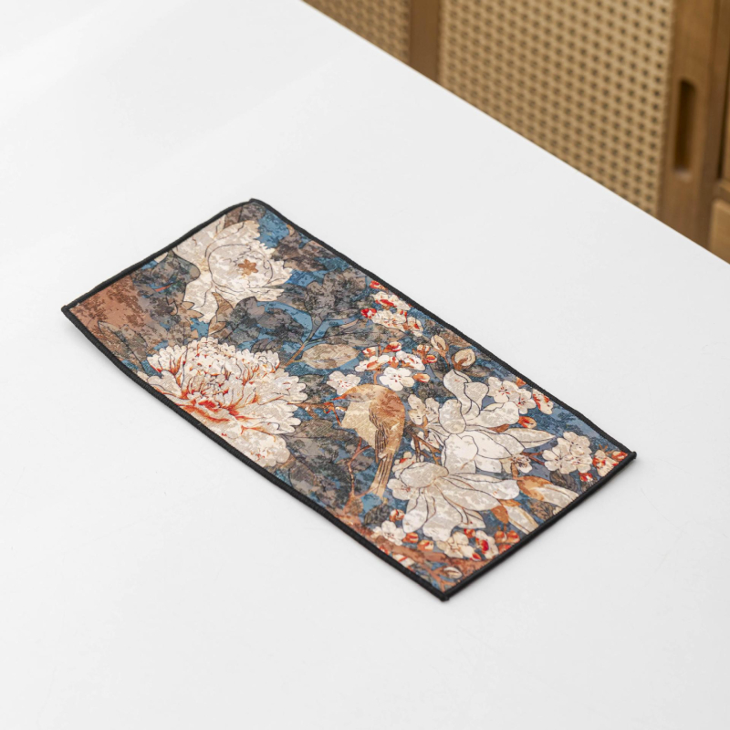 Πετσέτα τσαγιού, διπλής όψεως από σουέ, παχυσμένη και απορροφητική για το τραπέζι τσαγιού. Εισαγόμενο: Ναι; Κατηγορία: Φίλτρο/πιάτο τσαγιού; Υλικό: Ανοξείδωτο ατσάλι; Στυλ: Κλασική παράδοση