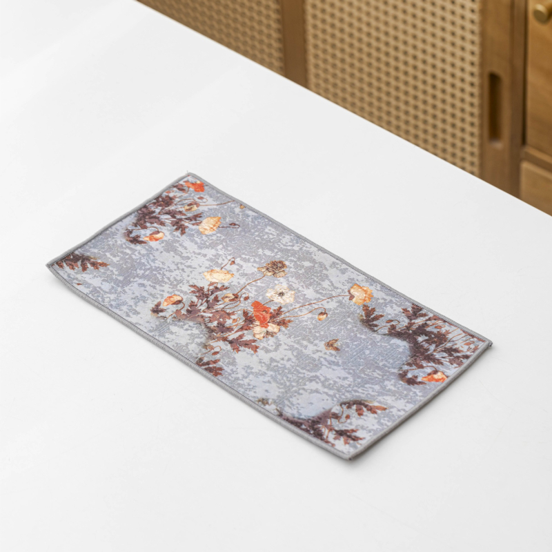 Πετσέτα τσαγιού, διπλής όψεως από σουέ, παχυσμένη και απορροφητική για το τραπέζι τσαγιού. Εισαγόμενο: Ναι; Κατηγορία: Φίλτρο/πιάτο τσαγιού; Υλικό: Ανοξείδωτο ατσάλι; Στυλ: Κλασική παράδοση