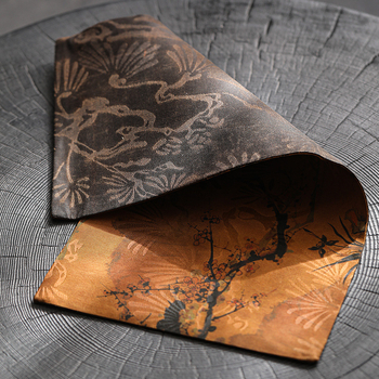 Βάση για τσάι Yunhua Hall, Xiangyun νήμα, διπλής όψης, κινέζικου στυλ, Zen θερμική μόνωση