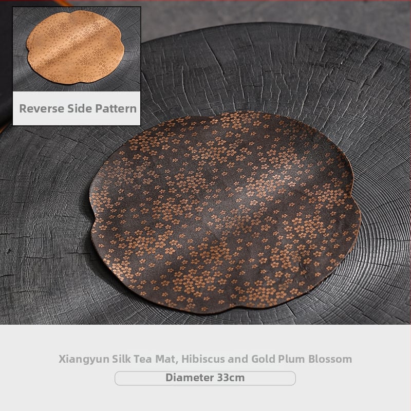 Βάση για τσάι Yunhua Hall, Xiangyun νήμα, διπλής όψης, κινέζικου στυλ, Zen θερμική μόνωση