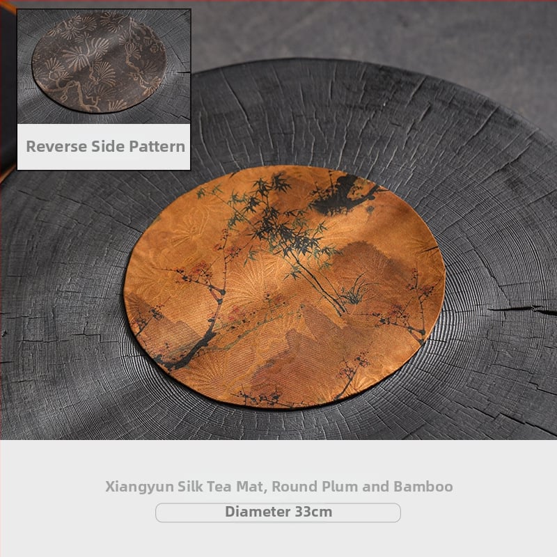 Βάση για τσάι Yunhua Hall, Xiangyun νήμα, διπλής όψης, κινέζικου στυλ, Zen θερμική μόνωση