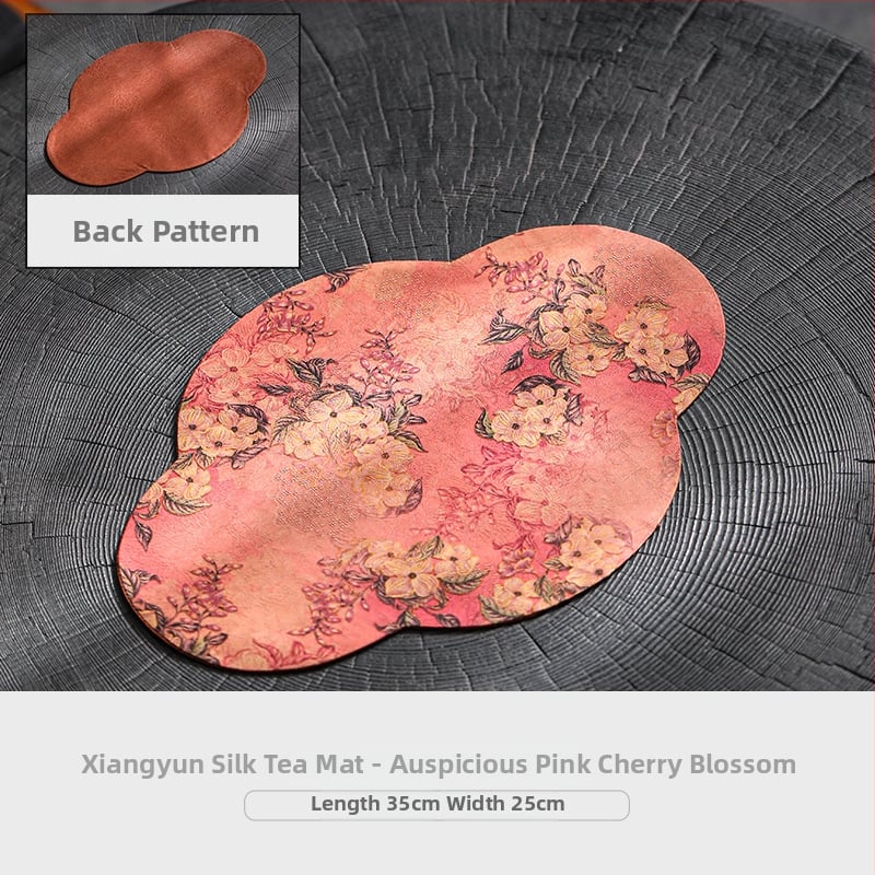 Βάση για τσάι Yunhua Hall, Xiangyun νήμα, διπλής όψης, κινέζικου στυλ, Zen θερμική μόνωση