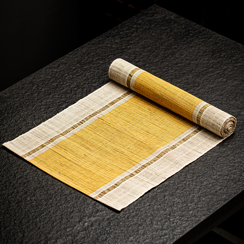 Πατάκι για τσάι – Κινέζικο ζεν στυλ, ραμί ύφασμα, μάρκα New Tea, πρώτη ποιότητα