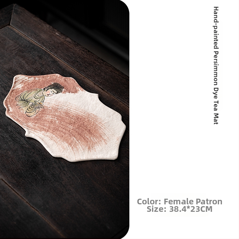 Pagetang Πατάκι τσαγιού από ύφασμα σε κινεζικό στυλ για τελετή τσαγιού, χωρίς λογότυπο, ποιότητα πρώτης κατηγορίας