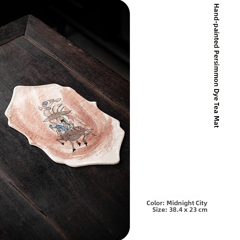 Pagetang Πατάκι τσαγιού από ύφασμα σε κινεζικό στυλ για τελετή τσαγιού, χωρίς λογότυπο, ποιότητα πρώτης κατηγορίας