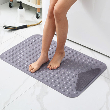 TPE квадратна баня подложка, антихлъзгаща, модерен стил, миеща се, персонализируема