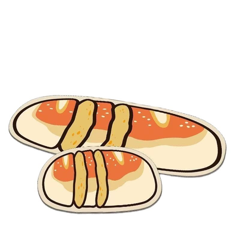 Кухненска подложка от диатомова глина, антиплъзгаща се, абсорбира вода и масло, миеща се