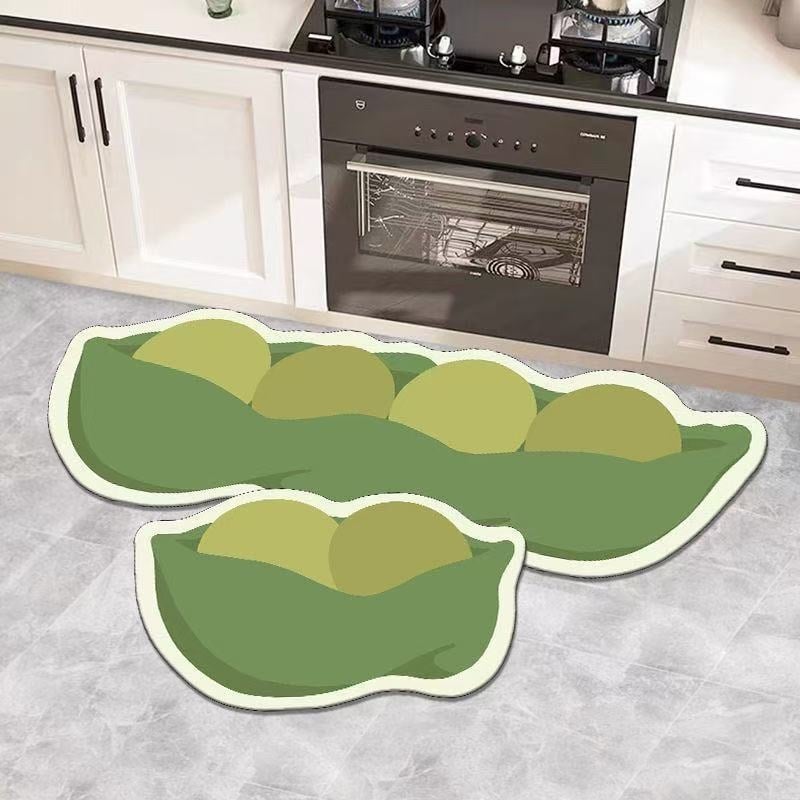 Кухненска подложка от диатомова глина, антиплъзгаща се, абсорбира вода и масло, миеща се