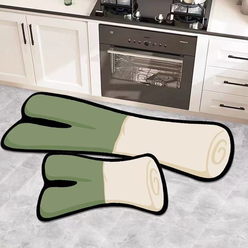 Кухненска подложка от диатомова глина, антиплъзгаща се, абсорбира вода и масло, миеща се