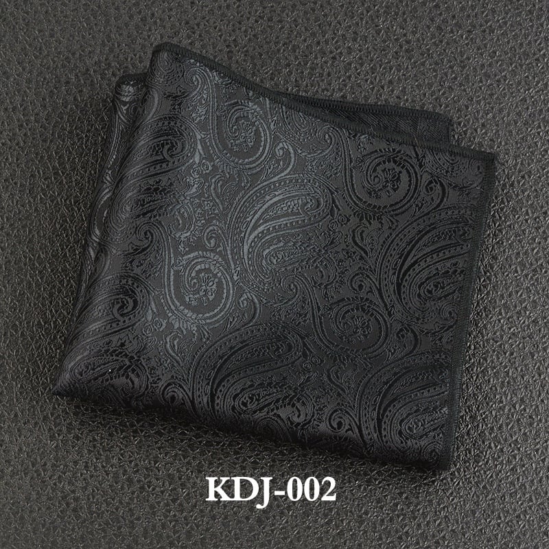 Μαντηλάκι τσέπης με φλοράλ τζακάρντ, πολυεστερικό-σίλκ, για επίσημο βραδινό ντύσιμο, Άνοιξη 2023